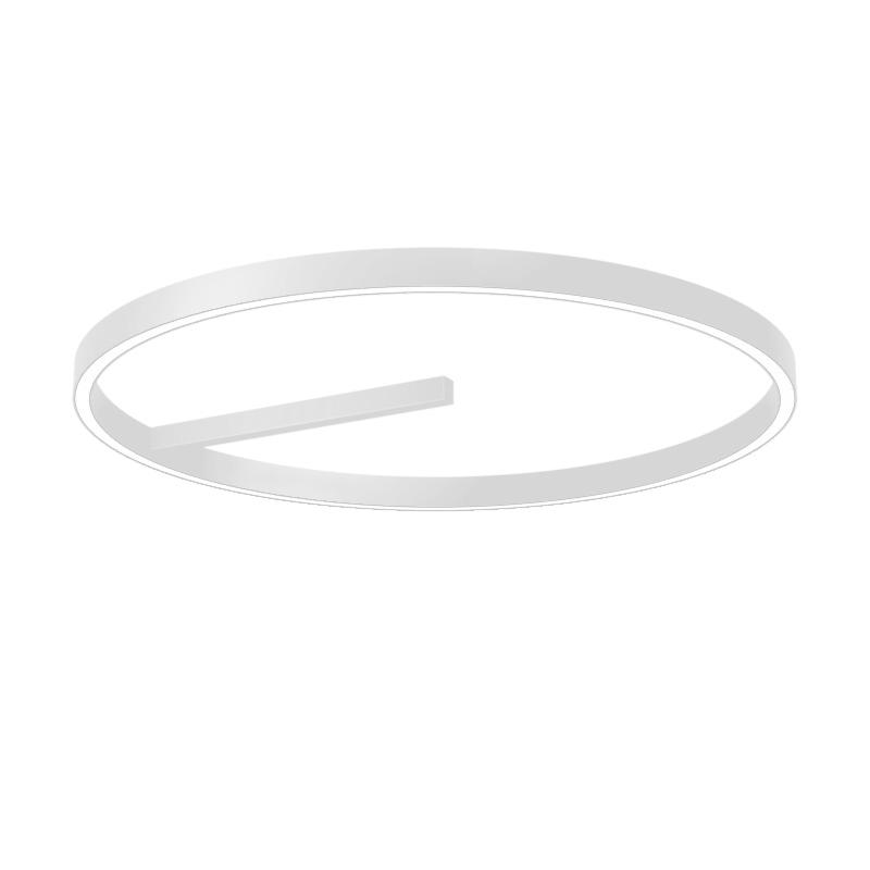 NEMO STUDIO lampe au plafond ZIRKOL CEILING Ø 80 cm (blanc 2700K - Aluminium verni)