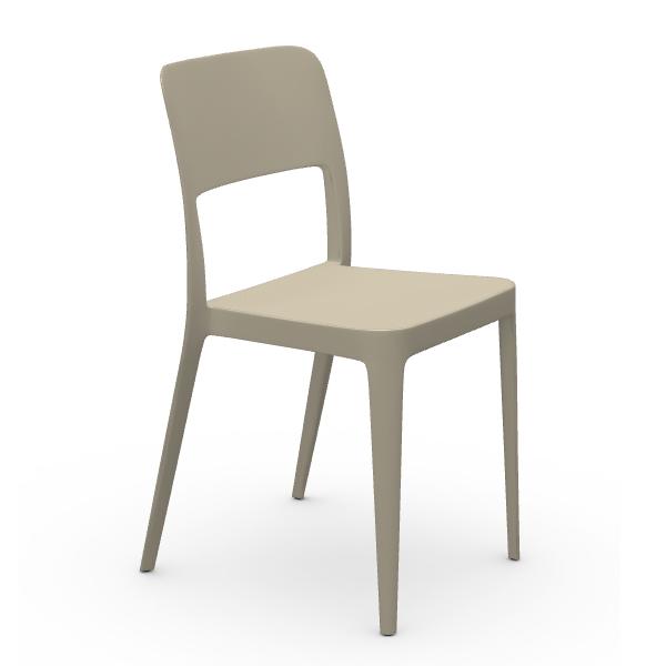 MIDJ set of 2 chaises pour l'extérieur NENÈ (Sable - Polypropylène)