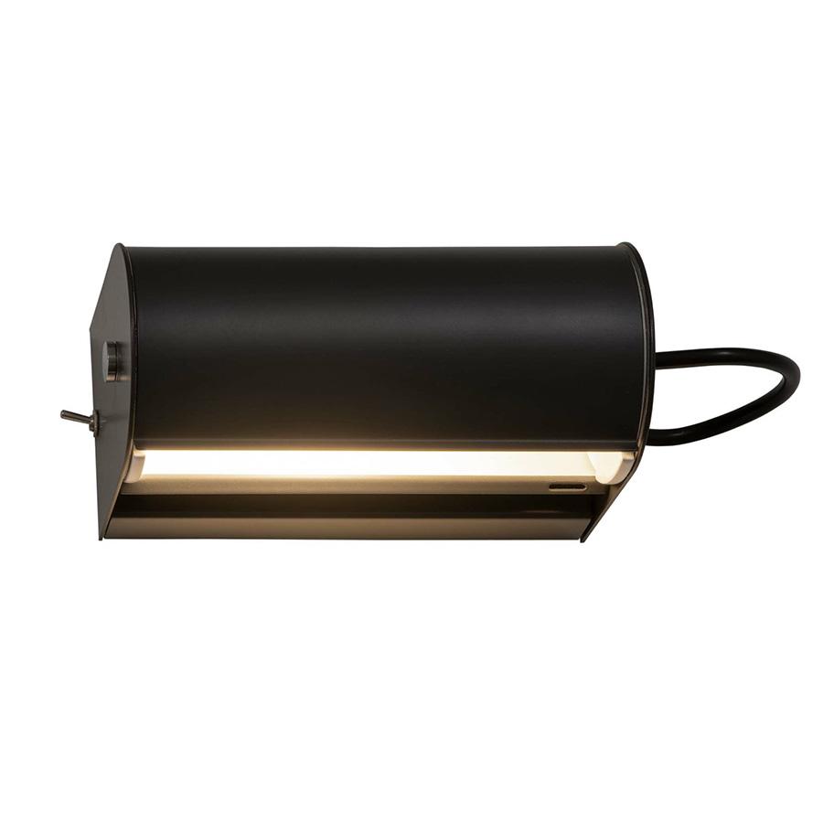 NEMO lampe murale applique APPLIQUE CYLINDRIQUE PETITE (Gris anthracite - Aluminium)