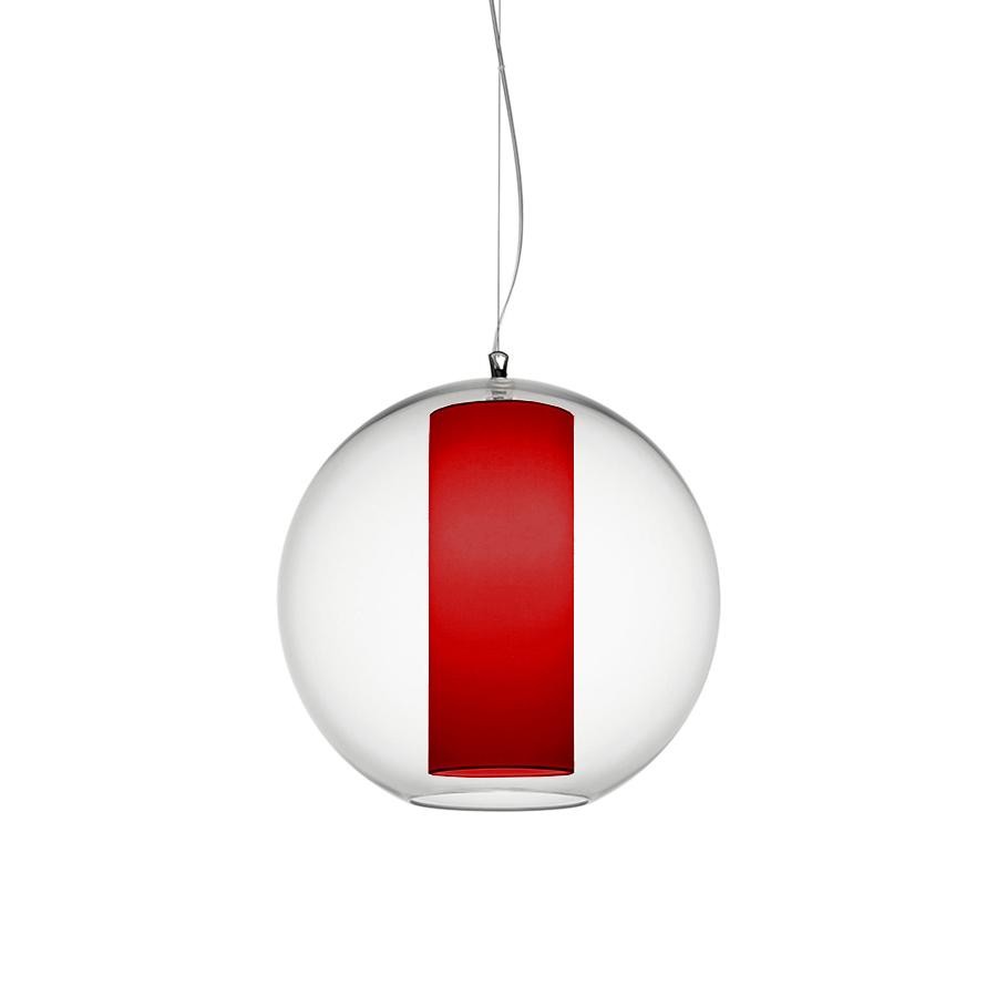 MODOLUCE lampe à suspension BOLLA Ø 40 cm (Coloré - PMMA transparent et polycarbonate)