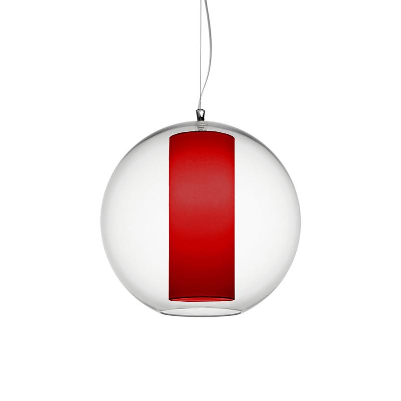MODOLUCE lampe à suspension BOLLA Ø 50 cm (Coloré - PMMA transparent et polycarbonate)