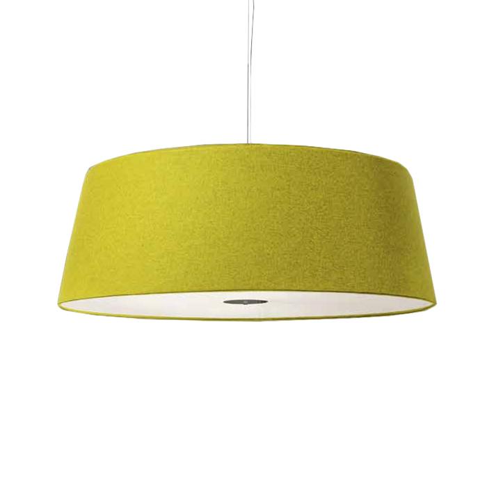 MODOLUCE lampe à suspension MILLELUCI Ø 100 x 35 cm (Coton - Tissu et plexiglas opale)