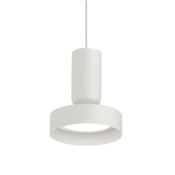 MODOLUCE lampe à suspension HAMMER Ø 18 cm (Blanc - Métal)