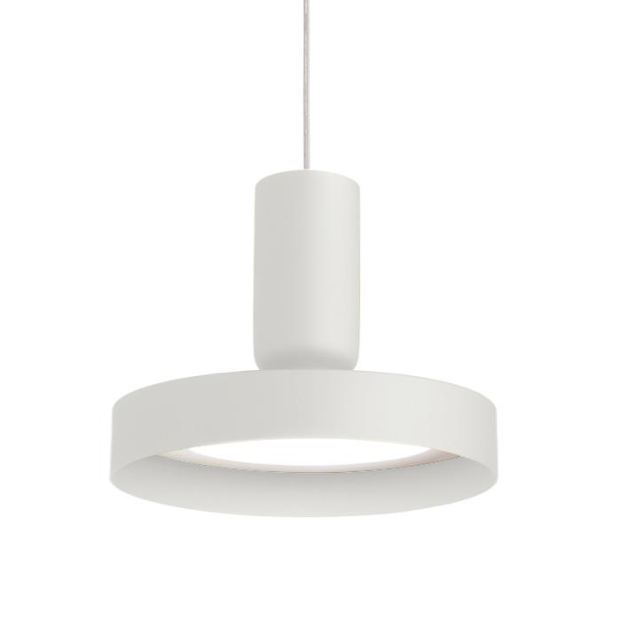 MODOLUCE lampe à suspension HAMMER Ø 30 cm (Blanc - Métal)