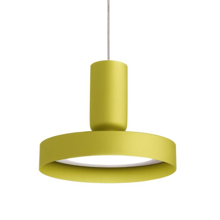 MODOLUCE lampe à suspension HAMMER Ø 30 cm (Citron vert - Métal)
