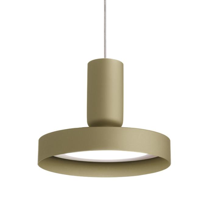 MODOLUCE lampe à suspension HAMMER Ø 30 cm (Or opaque - Métal)