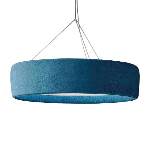 MODOLUCE lampe à suspension CIRCUS Ø 150 cm (Wool - Tissu et plexiglas opale)