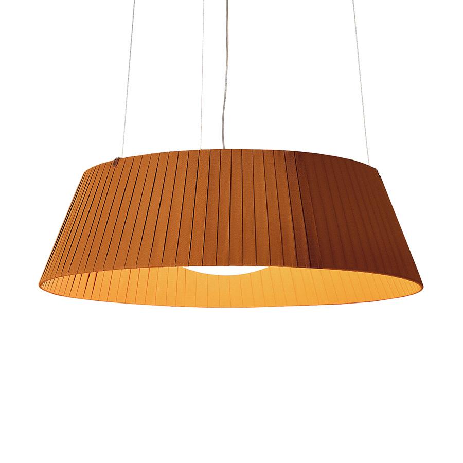 MODOLUCE lampe à suspension REVERSE BASIC A Ø 80 cm (Plissé - Tissu et PMMA opale)