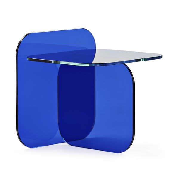 CLASSICON table basse SOL SIDE TABLE (Bleu - Verre)