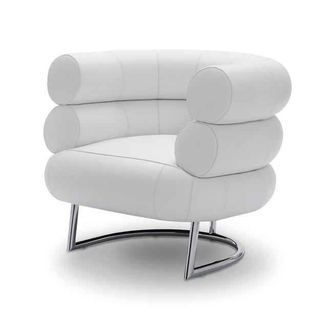 CLASSICON fauteuil BIBENDUM (Classic - cuir et acier chromé)