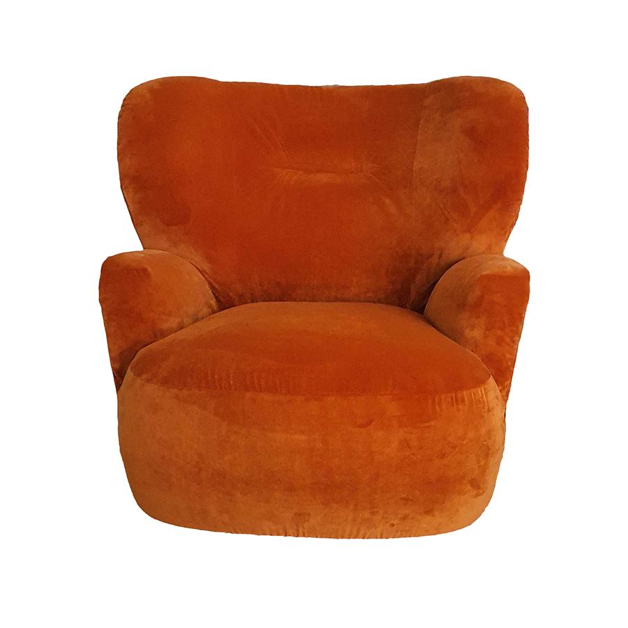 GERVASONI swivel armchair LOLL 09 G