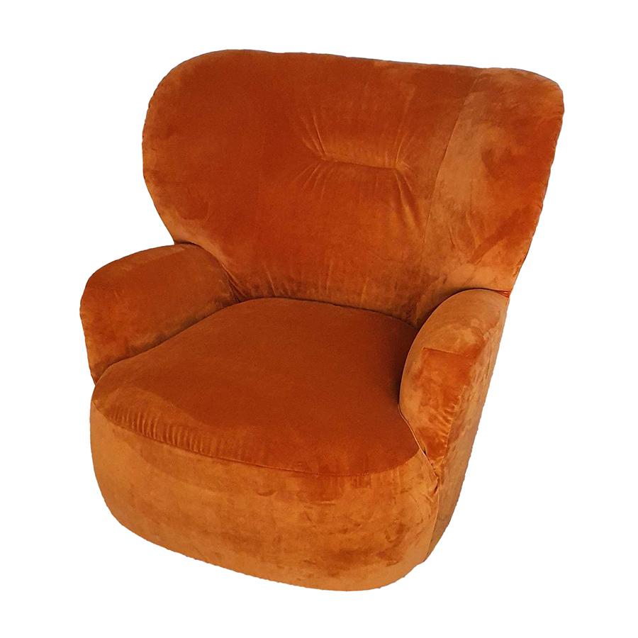 GERVASONI swivel armchair LOLL 09 G
