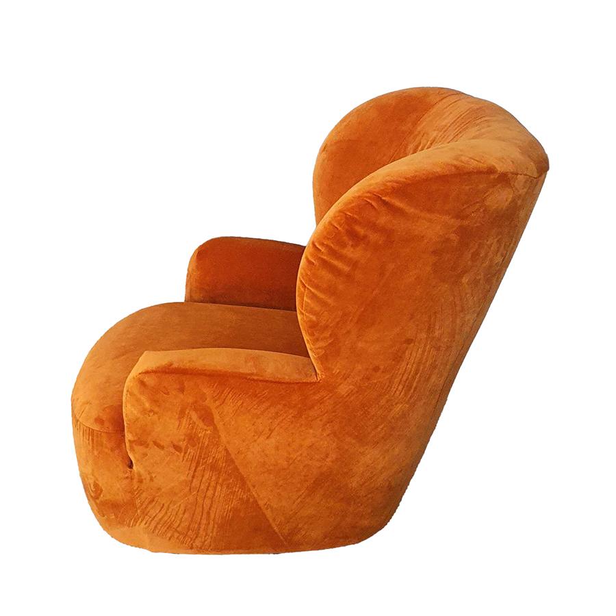 GERVASONI swivel armchair LOLL 09 G