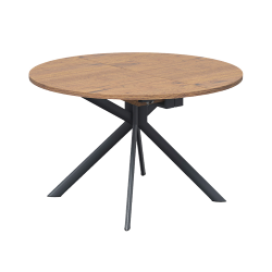 CONNUBIA table extensible à rallonge avec piètement gris mat GIOVE CB/4739-D 120 cm