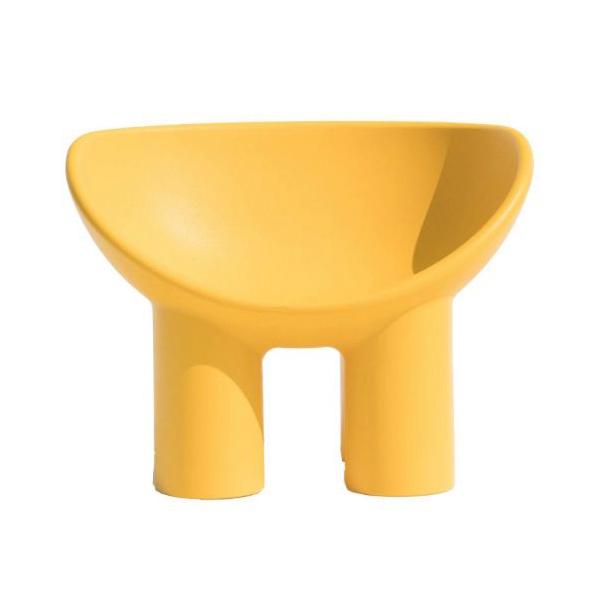 DRIADE fauteuil pour l'extérieur ROLY POLY (Ocre - Polyéthylène)