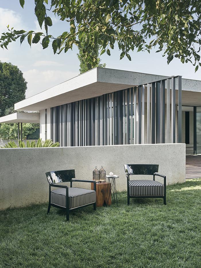 KARTELL outdoor armchair CARA OUTDOOR