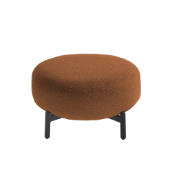 KARTELL ottoman pouf LUNAM fabric ORSETTO