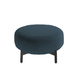 KARTELL ottoman pouf LUNAM fabric ORSETTO