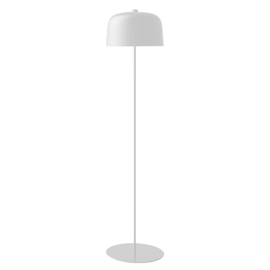 LUCEPLAN lampadaire ZILE (Blanc Opaque - Acier et PLA)