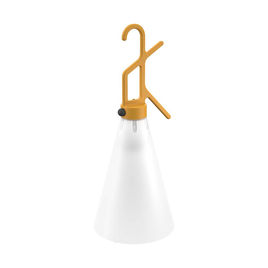 FLOS lampe de table portable MAYDAY OUTDOOR (Mustard yellow - Polycarbonate)