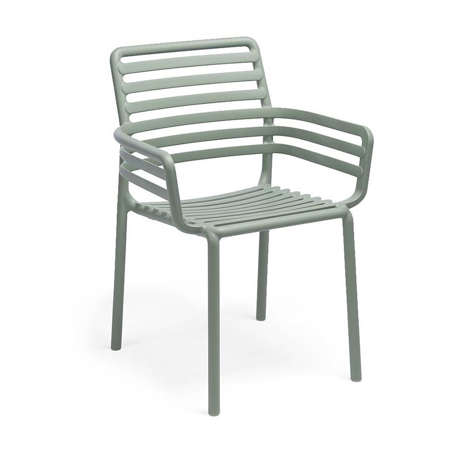 NARDI set de 2 fauteuils pour extérieur DOGA ARMCHAIR (Menthe - Polypropylène PRV)