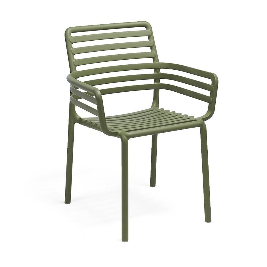 NARDI set de 2 fauteuils pour extérieur DOGA ARMCHAIR (Agave - Polypropylène PRV)