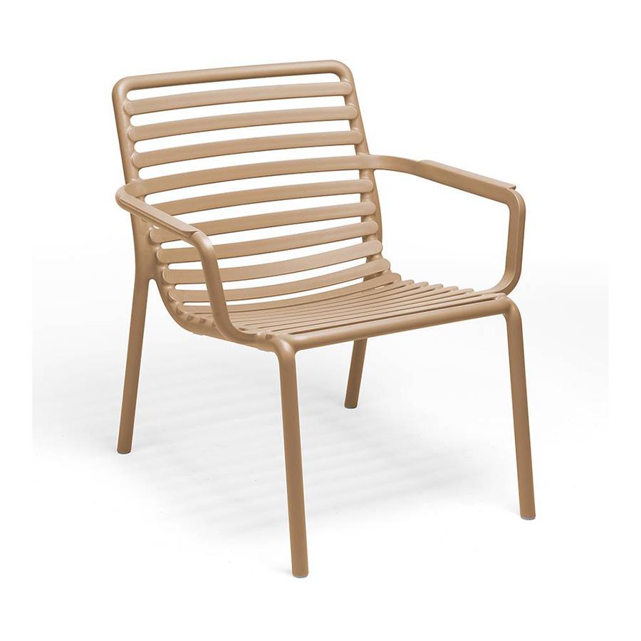 NARDI set de 2 fauteuils pour extérieur DOGA RELAX (Capuccino - Polypropylène PRV)