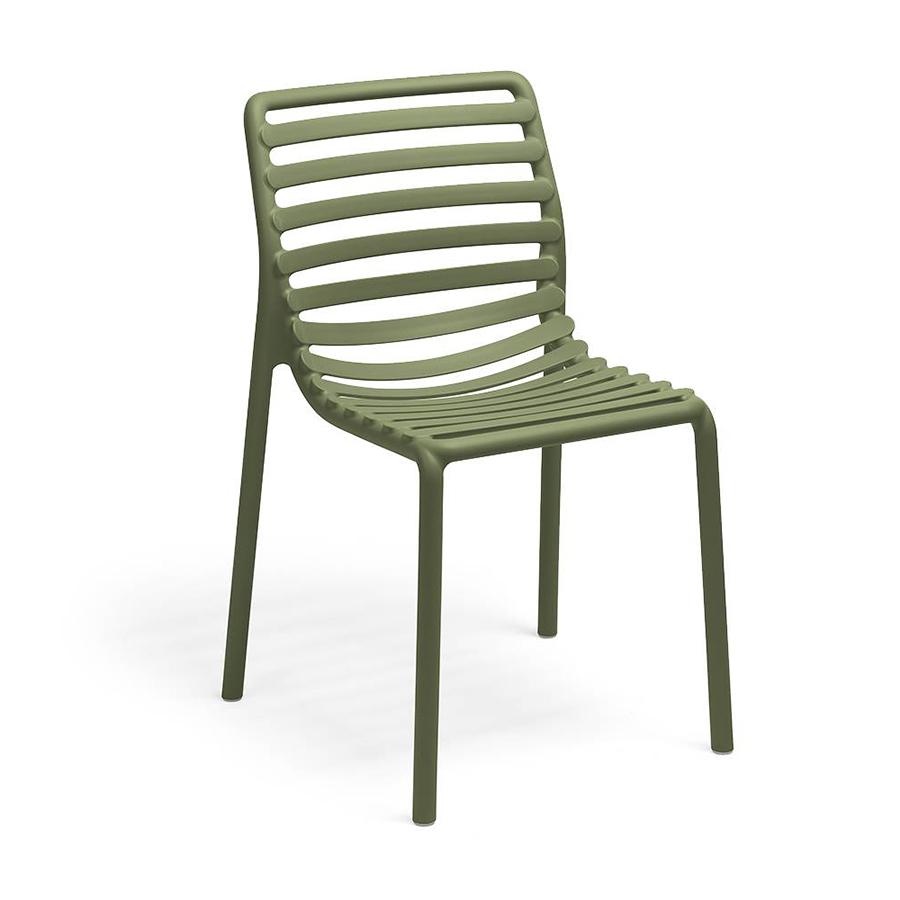 NARDI set de 4 chaises pour extérieur DOGA BISTROT (Agave - Polypropylène PRV)