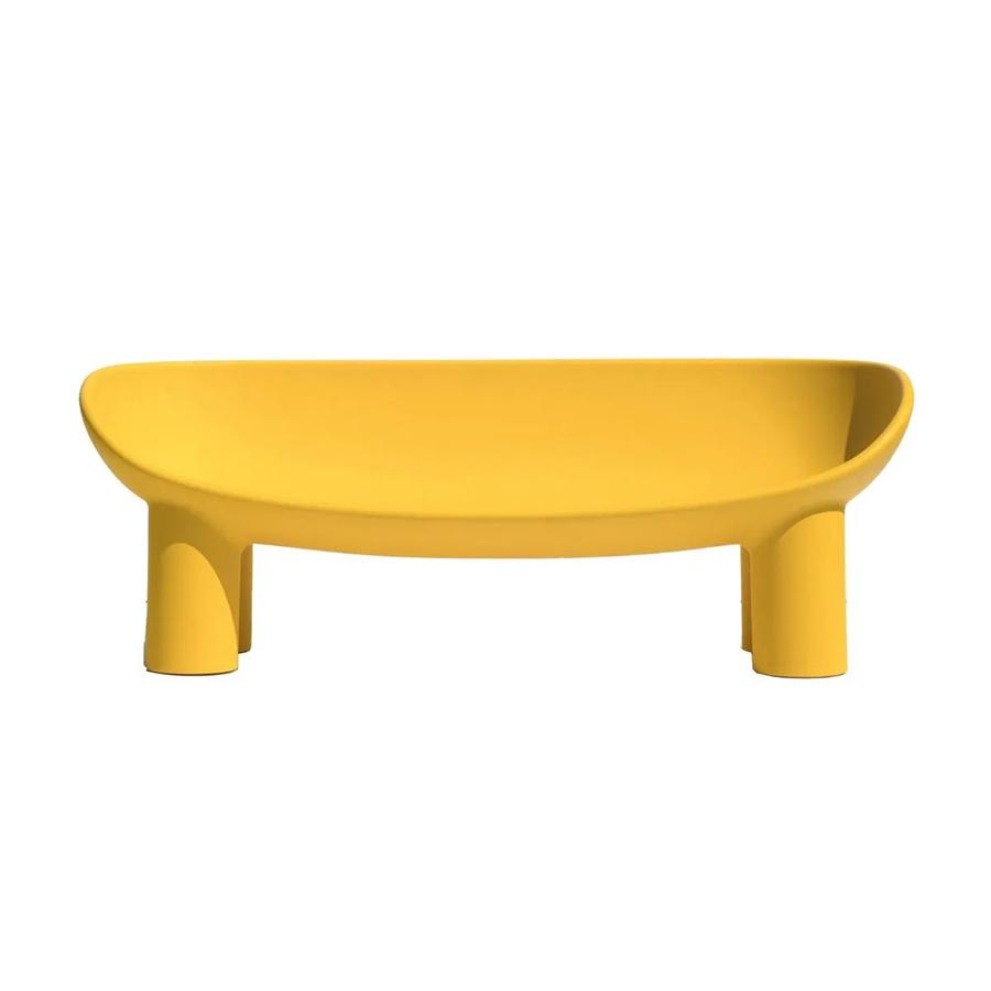 DRIADE canapé pour l'extérieur ROLY POLY (Ocre - Polyéthylène)