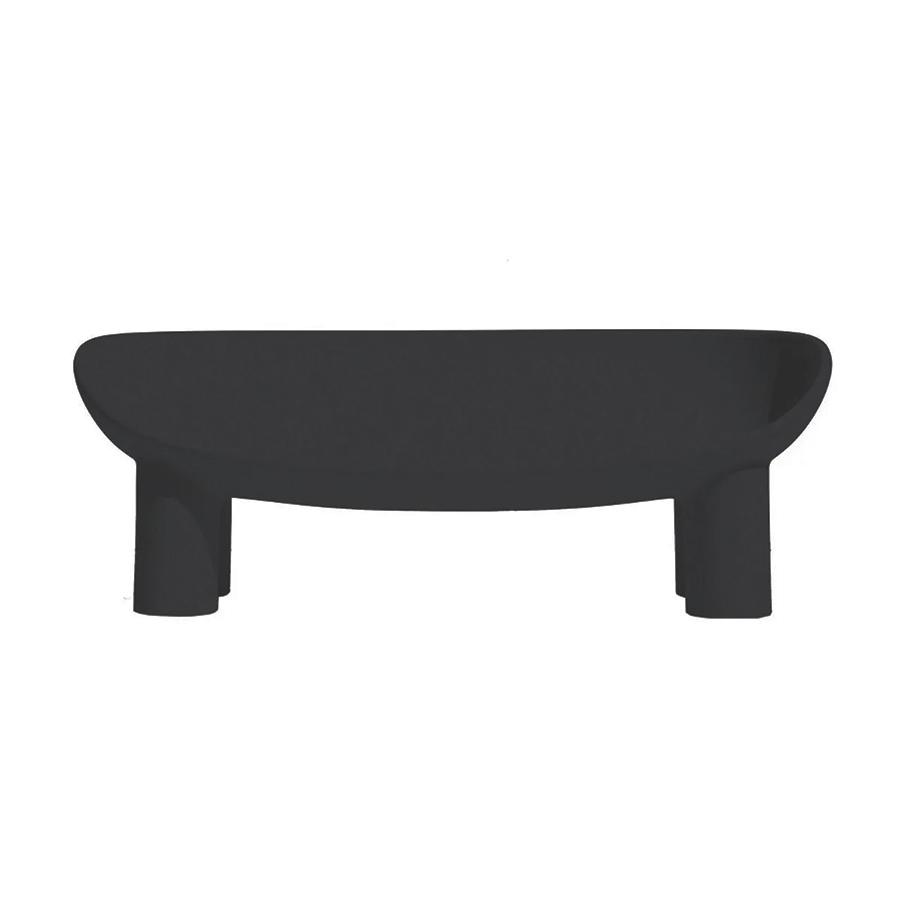 DRIADE canapé pour l'extérieur ROLY POLY (Charbon - Polyéthylène)