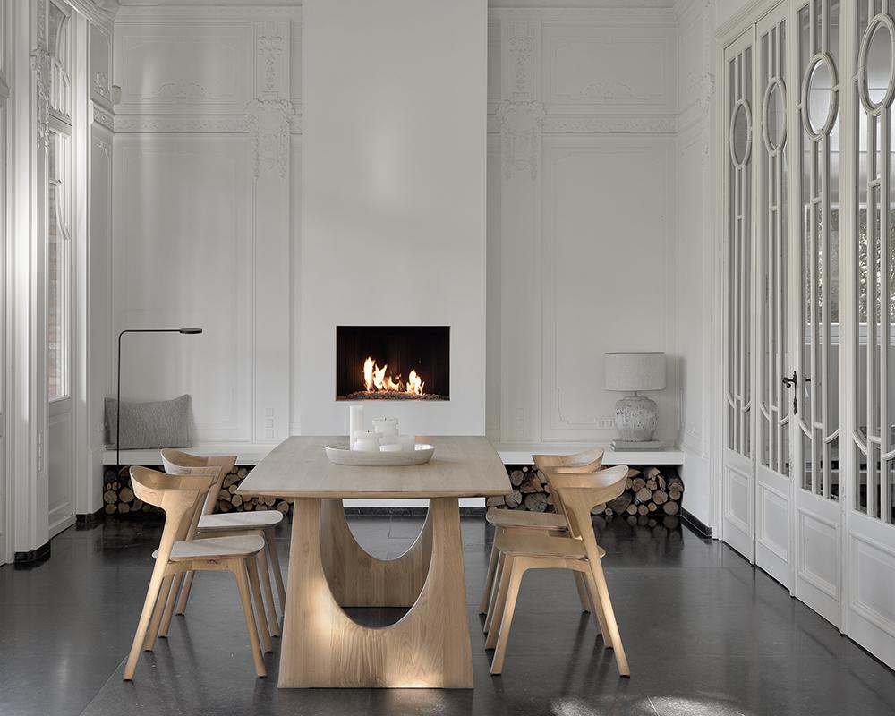 ETHNICRAFT rectangular table GEOMETRIC 220 cm