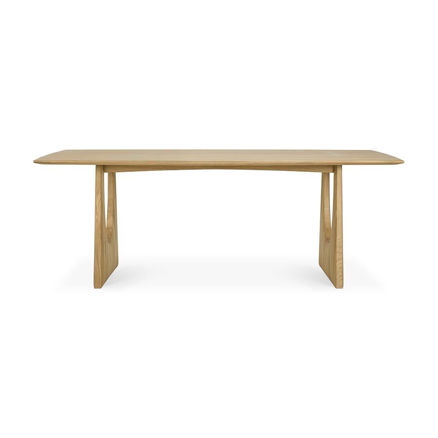 ETHNICRAFT rectangular table GEOMETRIC 220 cm