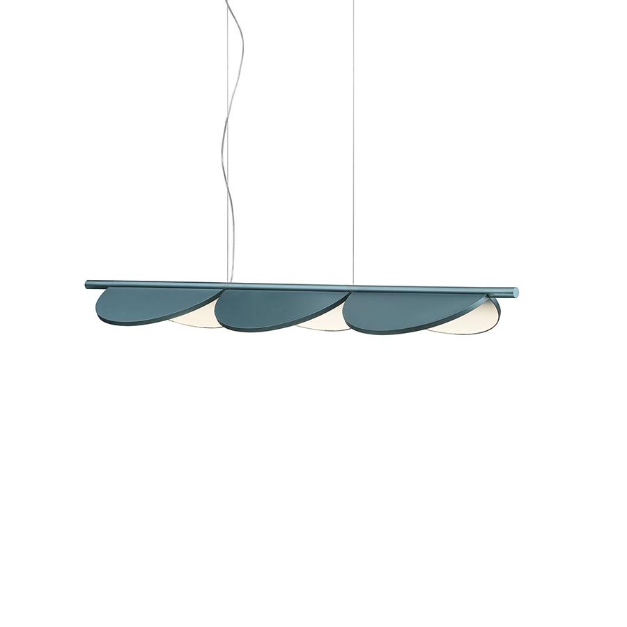 FLOS lampe à suspension ALMENDRA S3 (Anthracite - Aluminium)