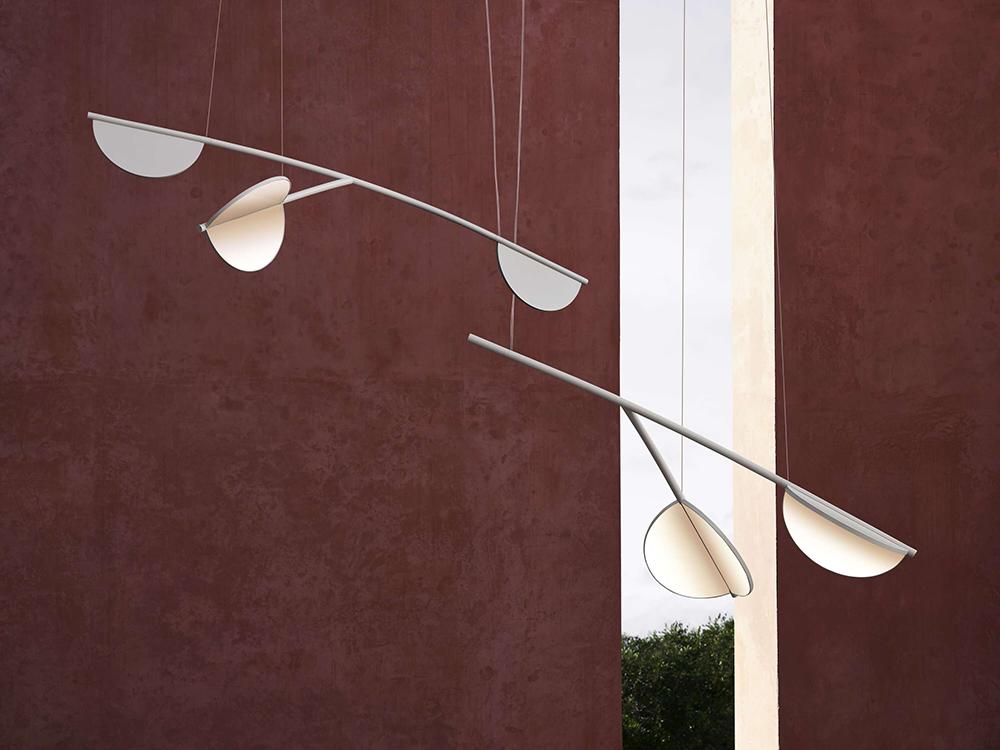 FLOS suspension lamp ALMENDRA S3 ORGANIC Y SHORT