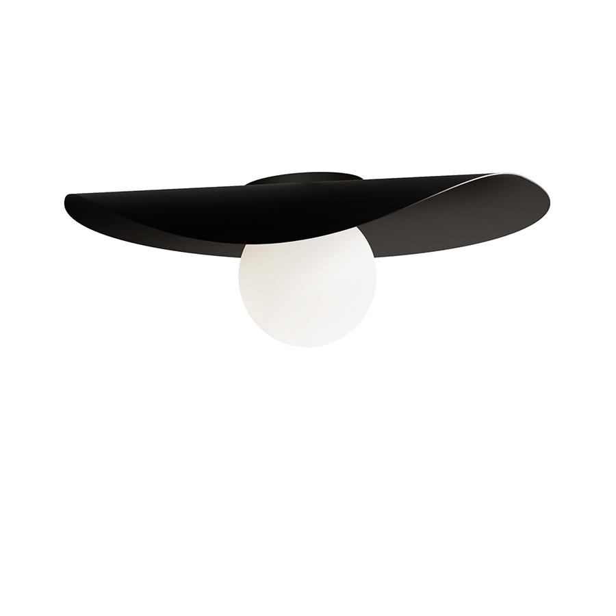 KDLN KUNDALINI lampe au plafond FLOW CEILING (Noir - verre et métal)