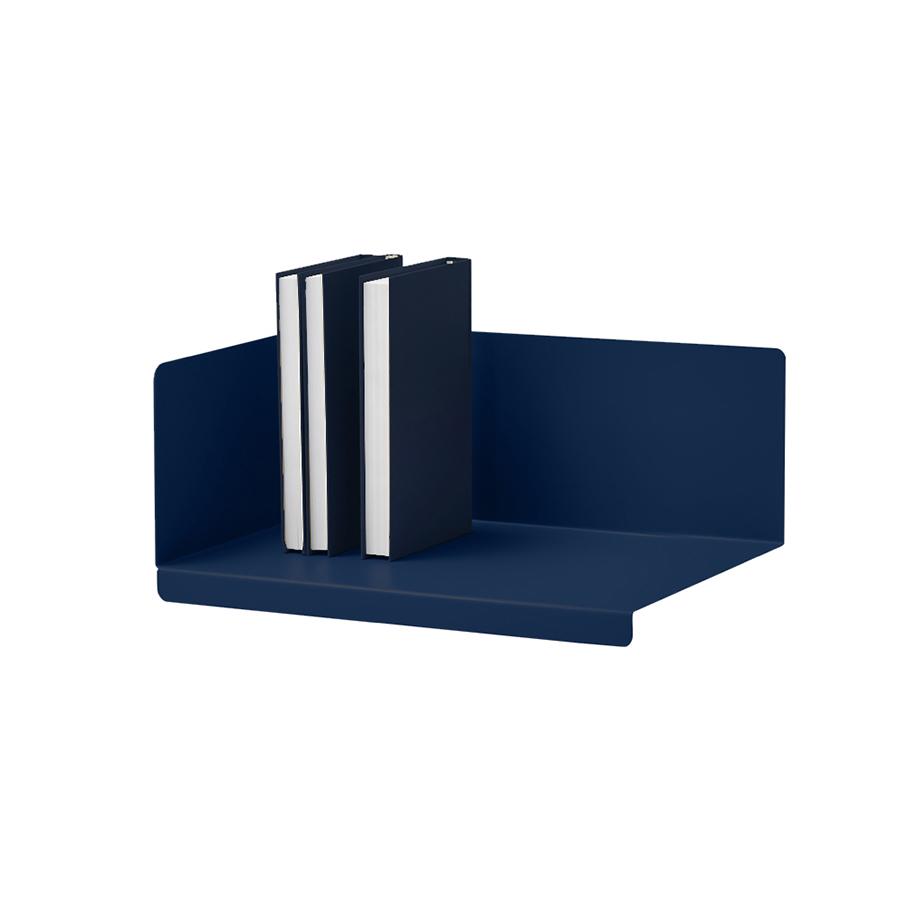 MEME DESIGN étagère SABRINA 40 cm (Bleu marine - Métal)