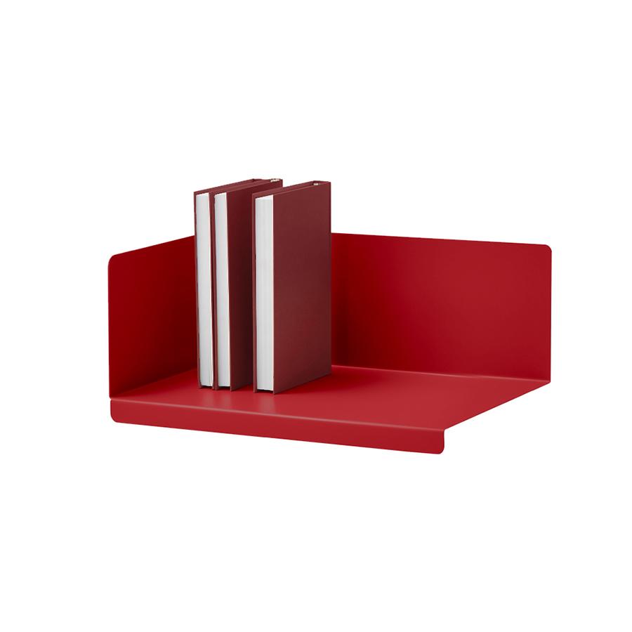 MEME DESIGN étagère SABRINA 40 cm (Rosso Dalia - Métal)