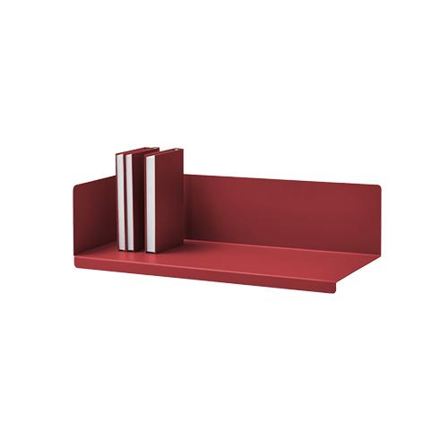 MEME DESIGN étagère SABRINA 60 cm (Rosso Dalia - Métal)