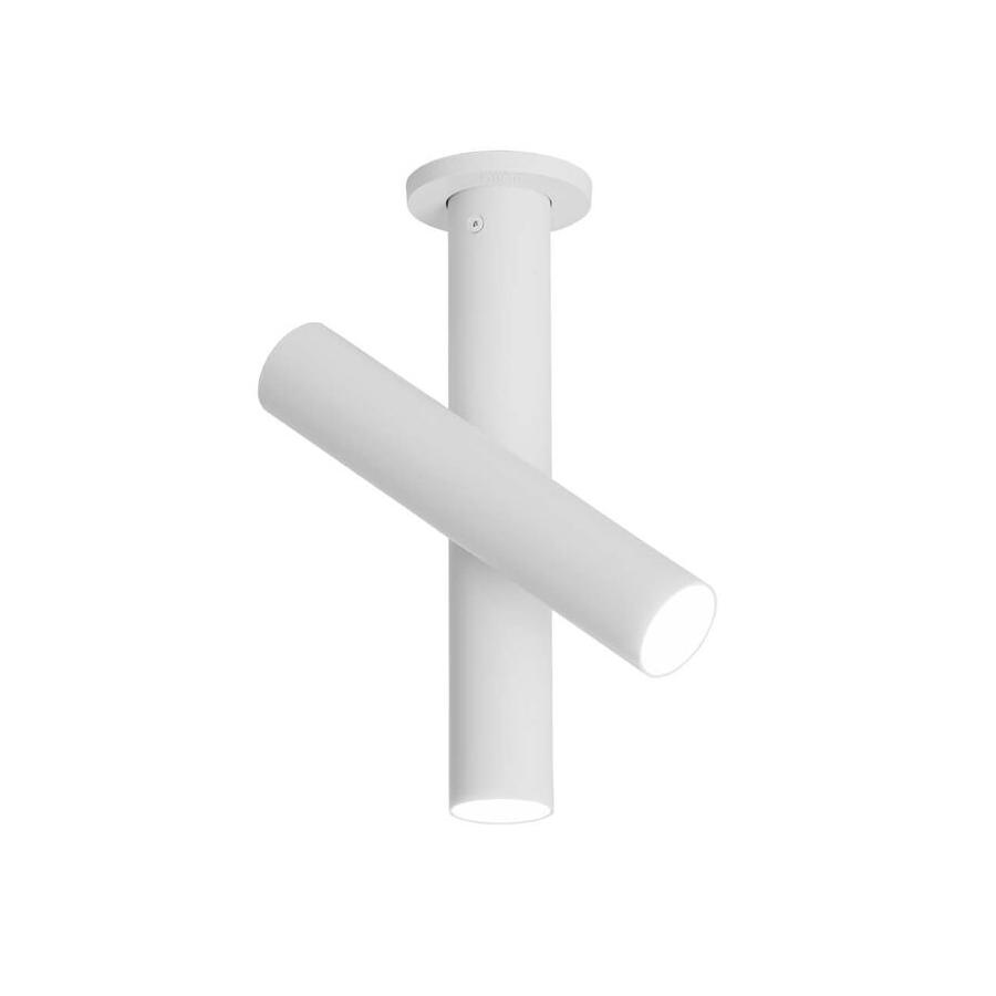 NEMO lampe au plafonde TUBES CEILING (Blanc - Aluminium)