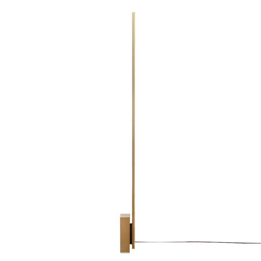 NEMO lampadaire LINESCAPES (Or / Gris 2700K - aluminium et polycarbonate)