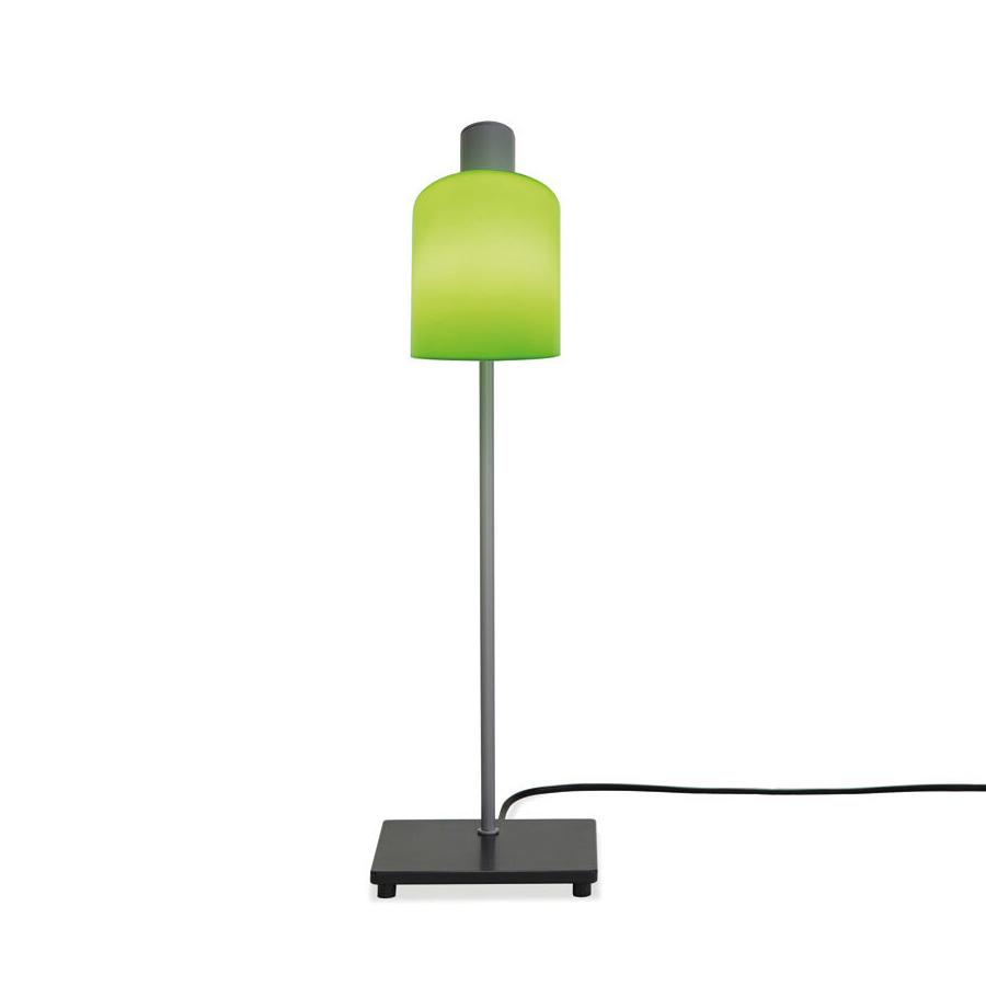 NEMO lampe de table LAMPE DE BUREAU (Vert - Acier peint gris foncé et verre)