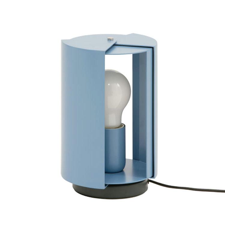NEMO lampe de table PIVOTANTE À POSER (Bleu pastel - Aluminium et acier)
