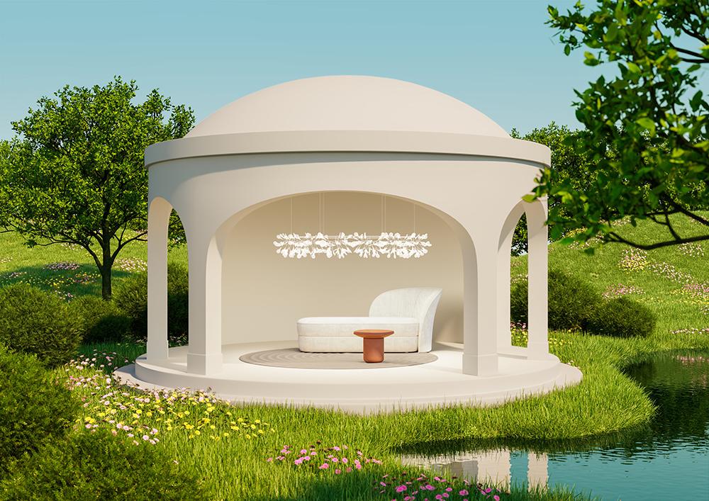 MOOOI suspension lamp HERACLEUM III THE BIG O SMALL