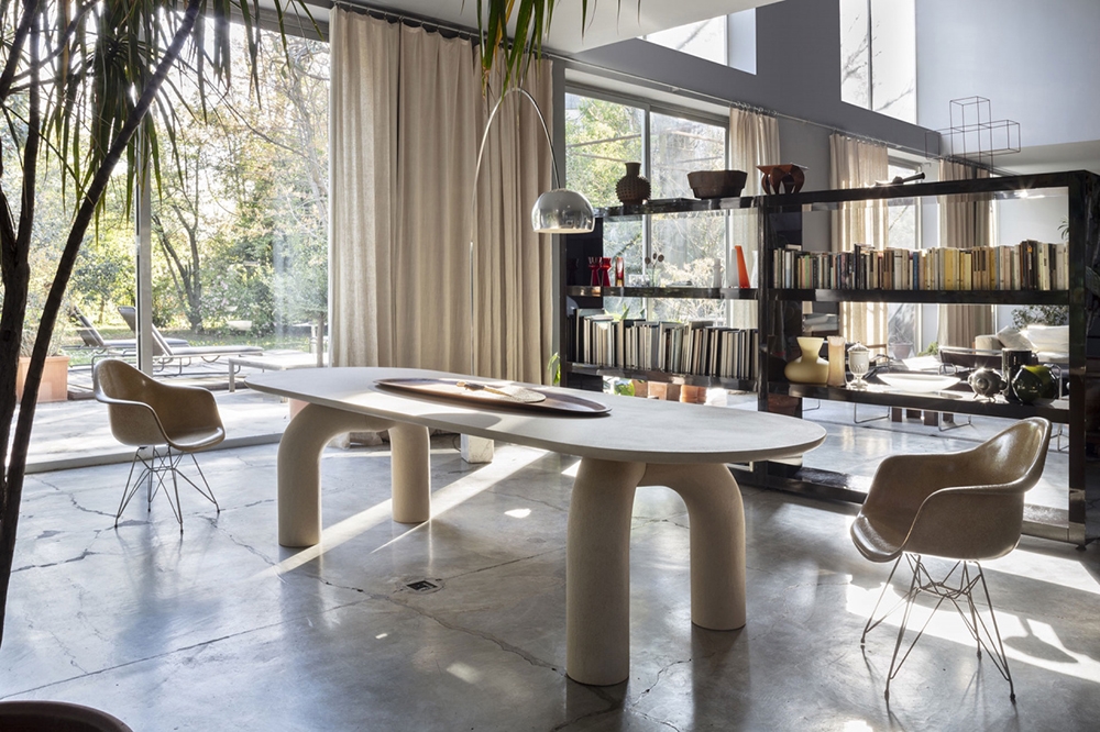 MOGG rectangular table ELEPHANTE 245x110x75H cm