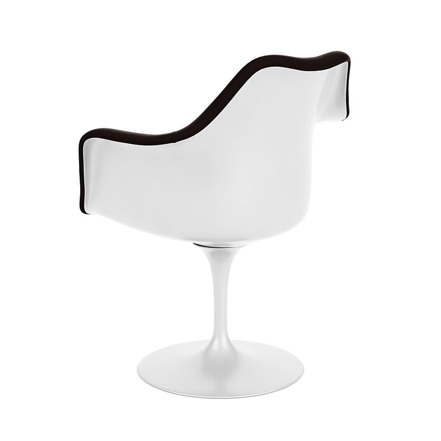 KNOLL swivel armchair fully upholstered TULIP