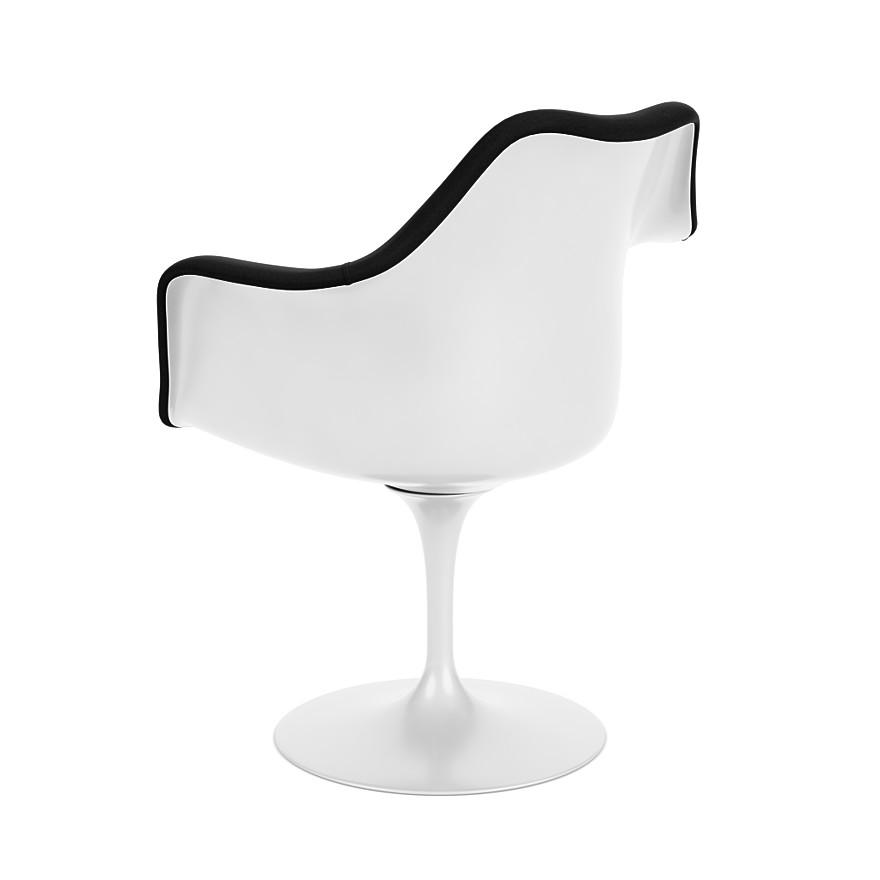 KNOLL swivel armchair fully upholstered TULIP