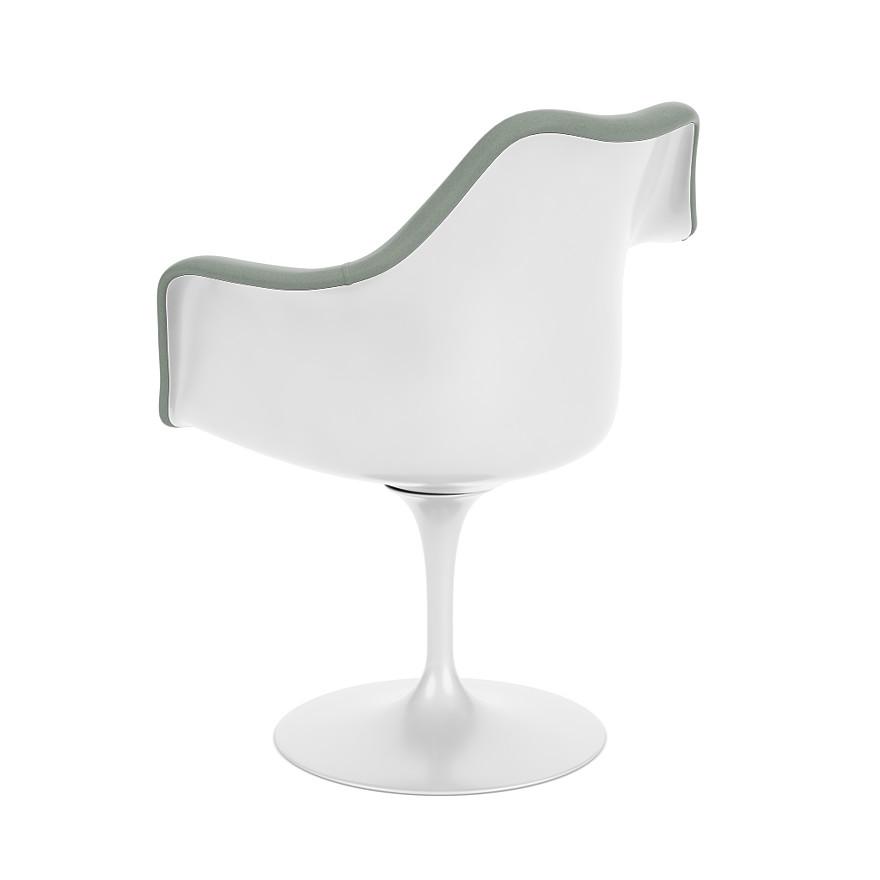 KNOLL swivel armchair fully upholstered TULIP