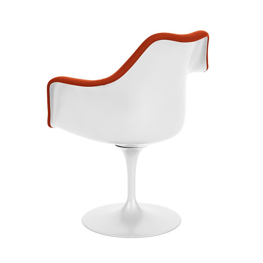 KNOLL swivel armchair fully upholstered TULIP