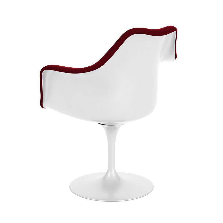 KNOLL swivel armchair fully upholstered TULIP