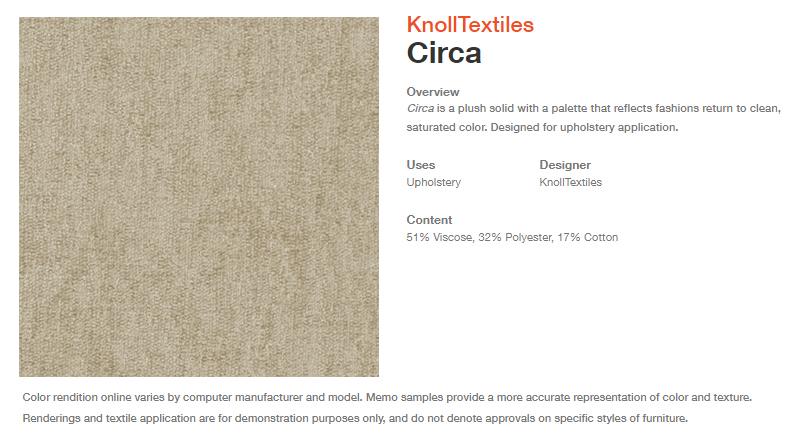 KNOLL swivel armchair fully upholstered TULIP